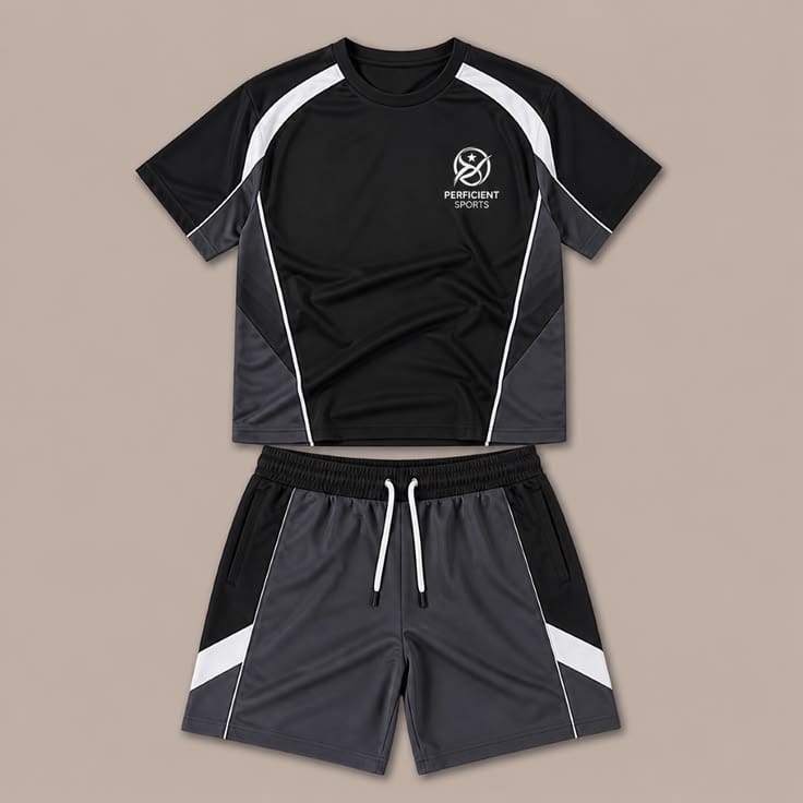 Custom sports jersey and shorts